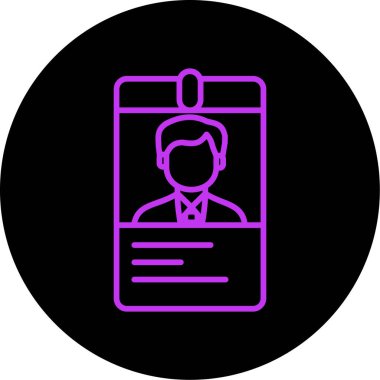 Tabletli bir adamın vektör çizimi