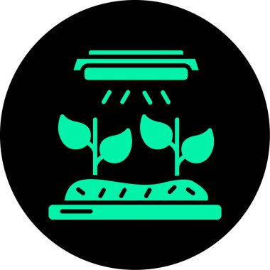 saksı çizgisi vektör simgesindeki güzel bitki