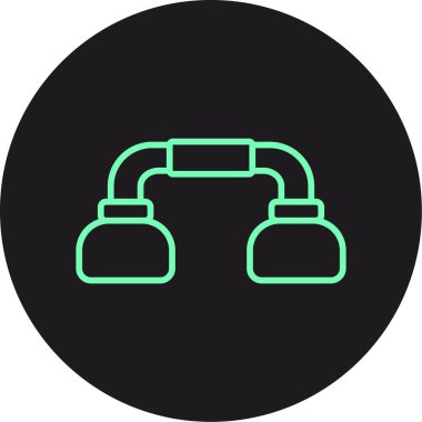 Vektör evrensel simgesi Trendy bakmak.