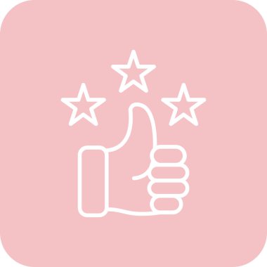 başparmaklar aşağı simgesi. vektör illüstrasyonu