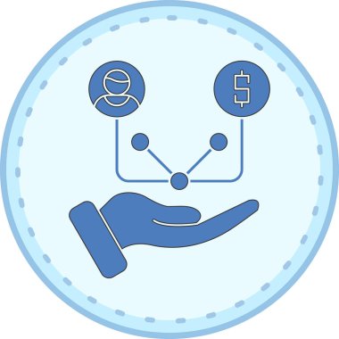 seo modern simgesinin vektör illüstrasyonu