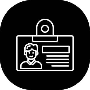 İş simgesinin vektör illüstrasyonu