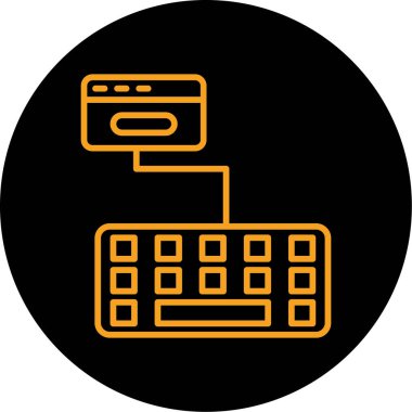 seo modern simgesinin vektör illüstrasyonu