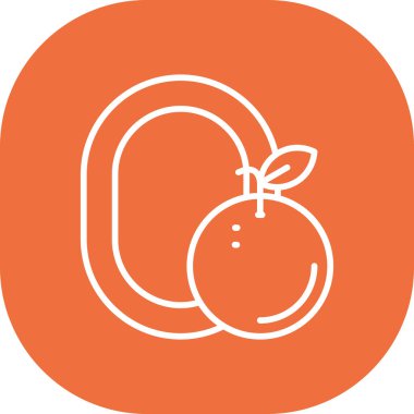 Gıda simgesinin vektör illüstrasyonu