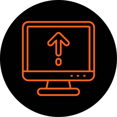 seo modern simgesinin vektör illüstrasyonu