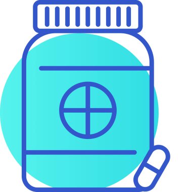 Bir çantanın vektör illüstrasyonu