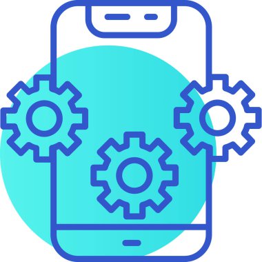 Cep telefonu. Web simgesi