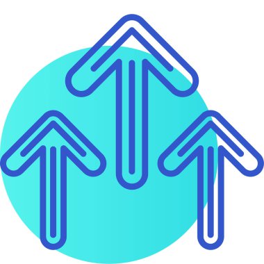 Ok. Web simgesi basit illüstrasyon