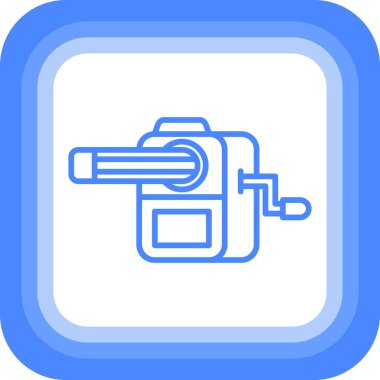 Gaz simgesinin vektör illüstrasyonu