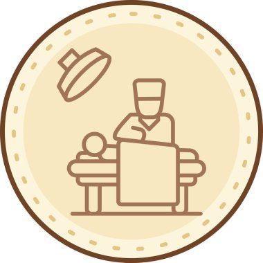 bebek ikonu vektör illüstrasyonu