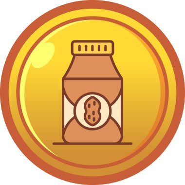 Bira kutusu simgesi, düz stil