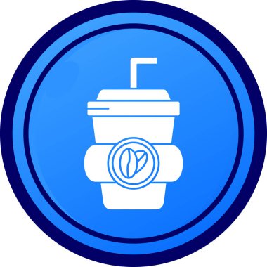 vektör kahve bardağı simgesi