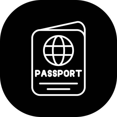 Pasaport simgesi, vektör biçimi