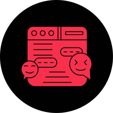 seo modern simgesinin vektör illüstrasyonu