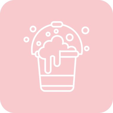 Sıcak içecek simge vektör çizim