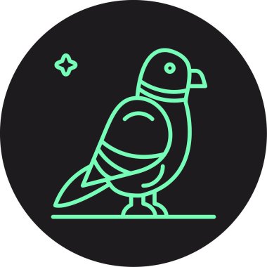 kuş simgesi modadan bağımsız arkaplan