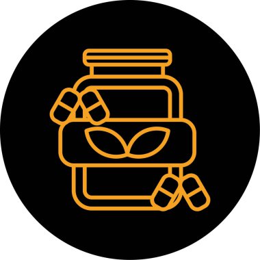 Bir poşet kahvenin vektör çizimi