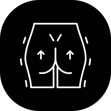 vektör kadın simgesi illüstrasyonu