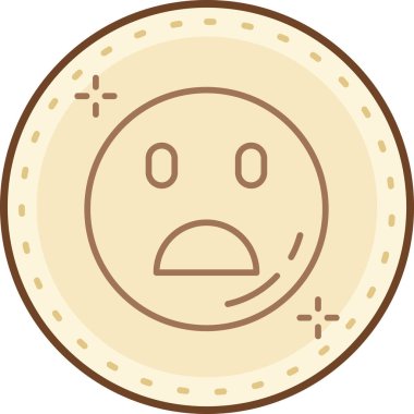 Bozuk para. Web simgesi basit illüstrasyon