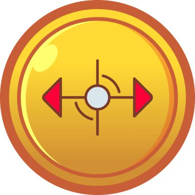 Vektör illüstrasyonu, simge ögesi arkaplanı