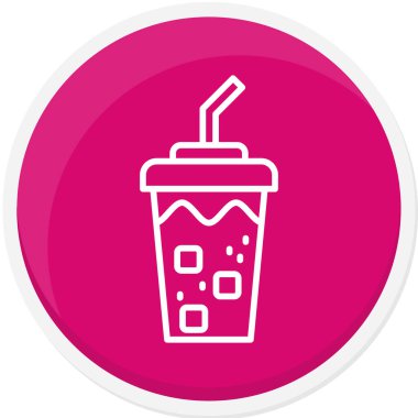 Bir fincan kahvenin vektör çizimi