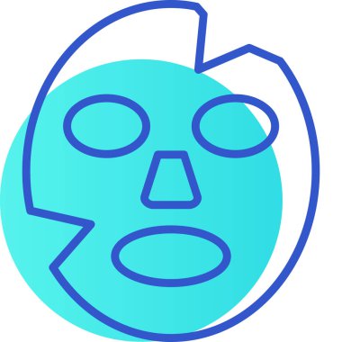 Cadılar Bayramı simgesi, vektör illüstrasyonu beyaz arkaplanda izole edildi