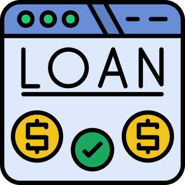 Dolu tasarımda kredi simgesi