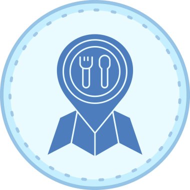 Modern simgenin vektör illüstrasyonu