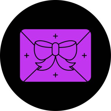 Hediye. Web simgesi basit tasarım