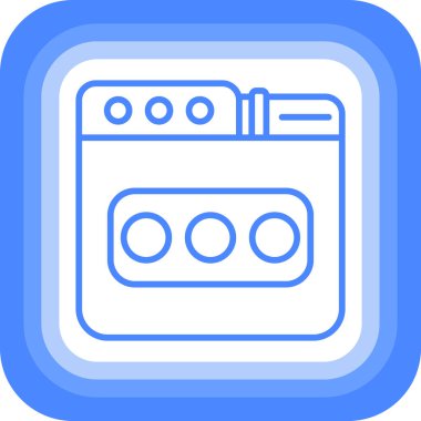 mikrodalga simge vektör çizim