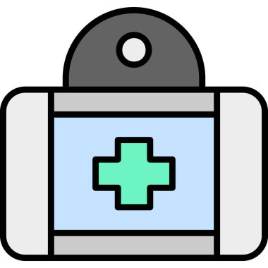 tıbbi simge vektör illüstrasyonu