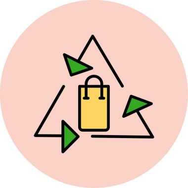 etiket simgesi modern, basit vektör illüstrasyonu