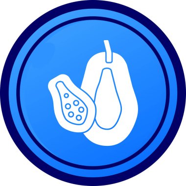 Biftek. Web simgesi basit tasarım