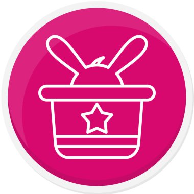 Bir kaktüs simgesinin vektör çizimi