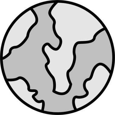 Gezegen Dünya simgesi