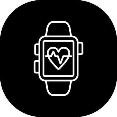 vektör akıllı saat simgesi