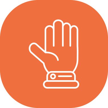 Bir simgenin vektör illüstrasyonu