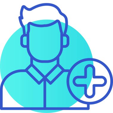 Avatar tarzı avatar doktor erkek simgesi