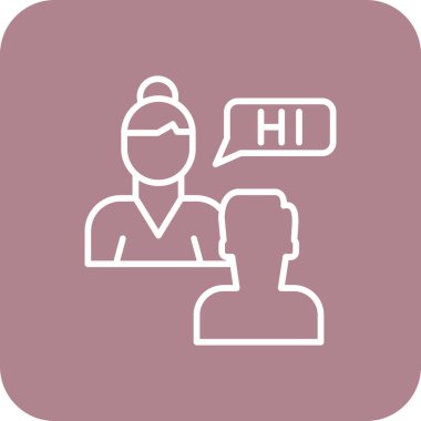 Arıyorum. Web simgesi basit tasarım