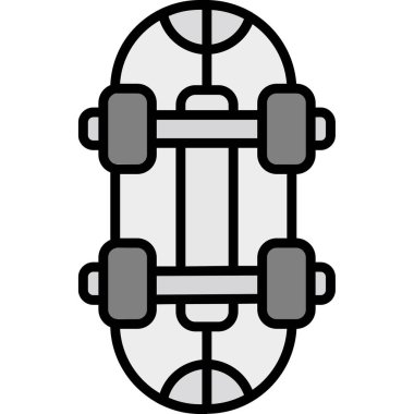 Araba tekerleği. Basit resimleme