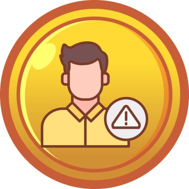 uyarı simgesi vektör illüstrasyonu