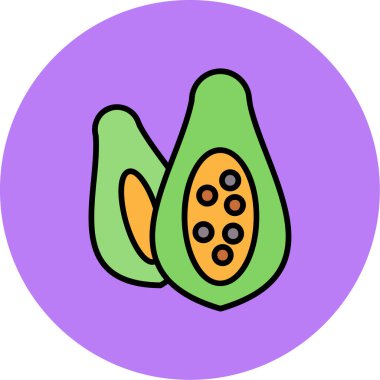 Gıda simgesinin vektör illüstrasyonu