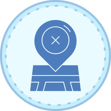 Rozet. Web simgesi basit illüstrasyon