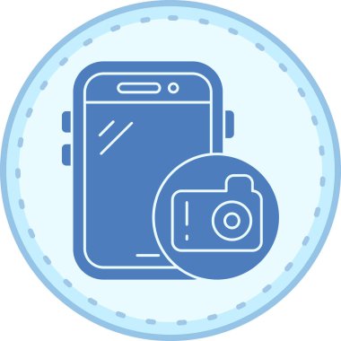 cep telefonu ikonu vektör illüstrasyonu