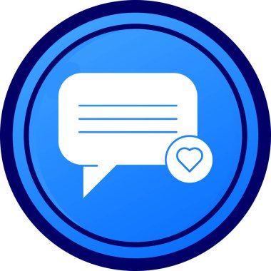 konuşma kabarcığı vektörü simgesi