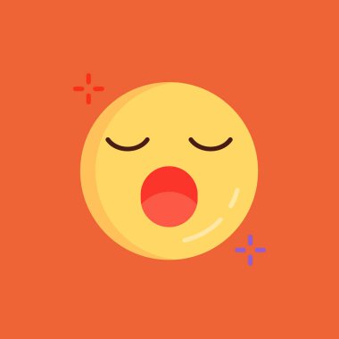 yüz simgesi, düz biçim tasarımı