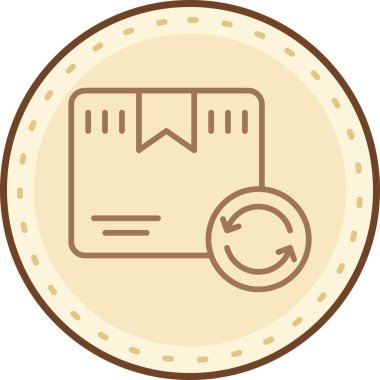 Bozuk para. Web simgesi basit illüstrasyon