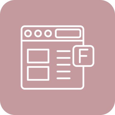 tarayıcı pencere web simgesi vektör illüstrasyonuName