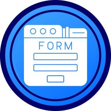 Belge simgesinin vektör illüstrasyonu