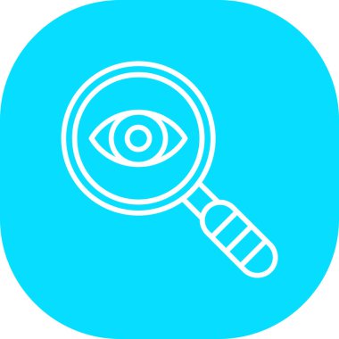 Göz simgesi vektör illüstrasyonu